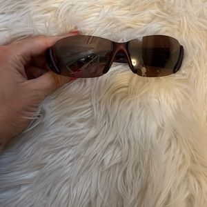 Nike Pinkish red racing sunglasses